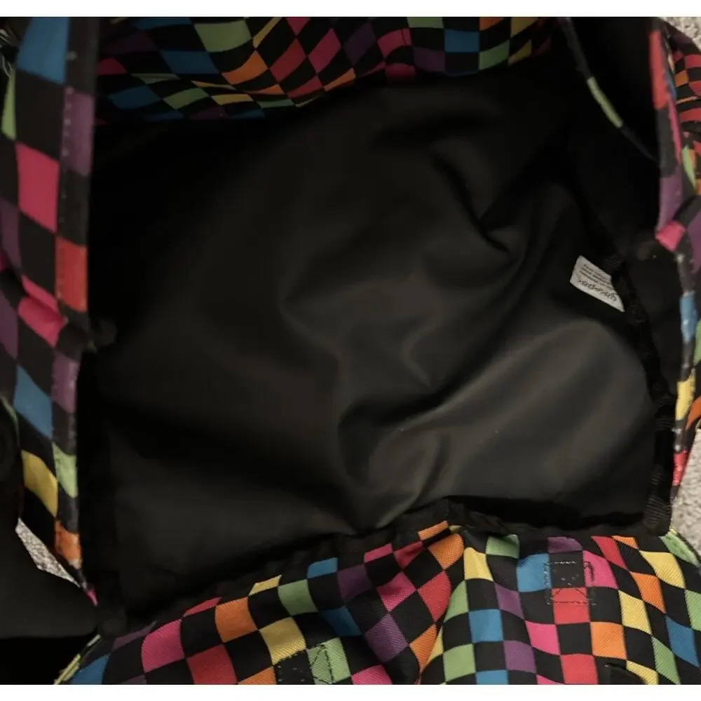 Yak‎ Pak Crossbody Messenger Bag Multi-Color Checkerboard Bag
